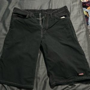 Dickies men’s carpenter shorts (black)